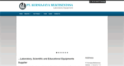 Desktop Screenshot of kurniajaya.com